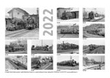Nástenný kalendár 2022 - Parní lokomotivy