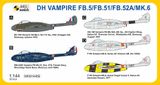 DH Vampire FB.5/FB.51/FB.52A/MK.6 &#039;Evropa a Severní Afrika&#039;