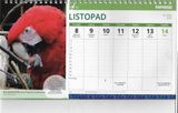 Stolný kalendár 2021 - Papoušci
