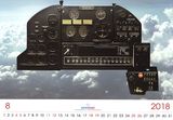 Kalendář AEROTEAM 2018 - Přístrojové panely letadel