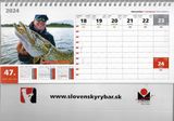 Rybársky kalendár 2024 - stolný kalendár