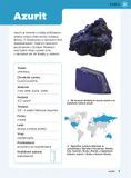 Minerály na Zemi č.18 - AZURIT + zberateľská škatuľka