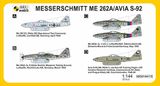 Model Messerchmitt Me 262A/S-92 Interceptor (2v1) MKM144115