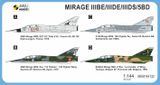 MKM144132 Mirage IIIBE/DE/DS/5BD Two-seater &#039;European Service&#039;