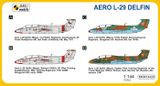 Aero L-29 Delfin &#039;Varšavská smlouva&#039; (2v1) - model 1:144
