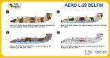 Aero L-29 Delfin ‘Zahraniční uživatelé’ (2v1) - model 1:144