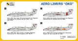 Aero L-29R/RS Oko ,Průzkumný Delfin‘ - model 1:144