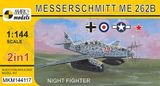 Model Messerchmitt Me 262B Mogjt Fogjter (2v1) MKM144117