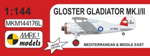 MKM144176L - Gloster Gladiator ,Ve Středomoří a na Středním východě‘