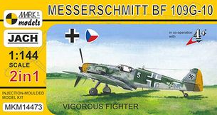 Model Messerschmitt Bf 109G-10 Vigorous Fighter (2v1) MKM14473