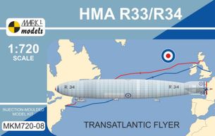 Stavebnica HMA/R34 Transatlantic Flyer (1:720)