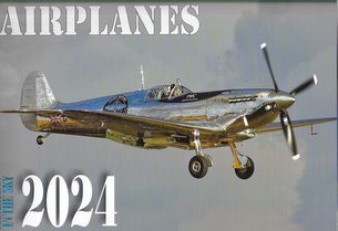 Nástěnný kalendář 2024 – AIRPLANES