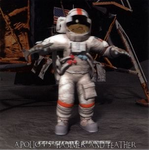 Apollo 15 - hammer and feather