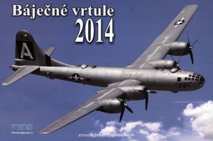 Báječné vrtule - stolový kalendár na rok 2014