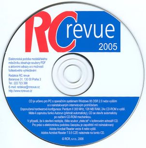 CD ROM - RC Revue 2005