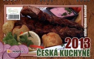 Česká kuchyně 2013 - stolní týdenní kalendář