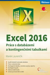 Excel 2016 - práce s databázemi a kontingenčními tabulkami