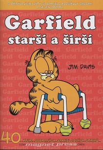 Garfield č.40: Starší a širší