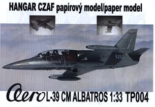Papírový model - L-39 CM Albatros, Slovak Air Force 5252 (TP004)