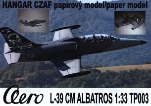 Papírový model - L-39 CM Albatros 5301, S/Ldr. Otto Smik (TP003)