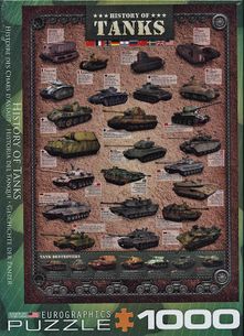 Puzzle 1000: História tanku (History of Tanks)
