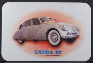Kovová magnetka - Motív Tatra 87