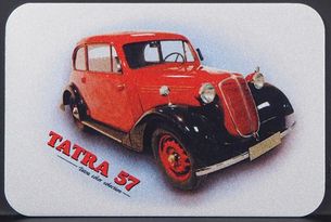 Kovová magnetka - Motív Tatra 57