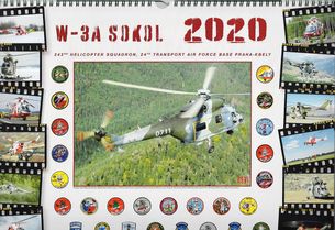 Nástenný kalendár 2020 W-3A SOKOL