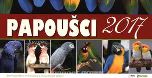 Papoušci - Stolový kalendár 2017