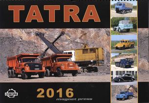 Nástenný kalendár Tatra 2016