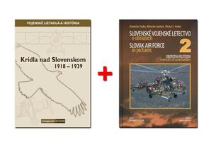 Krídla nad Slovenskom 1918-1939 + Slovenské vojenské letectvo v obrazoch 2