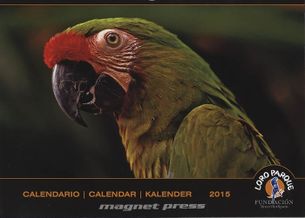 Nástěnný kalendář Loro Parque 2015