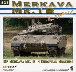 Merkava Mk.1B in detail