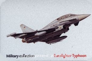 Kovová magnetka - Motív Eurofighter Typhoon
