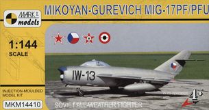 Mikoyan-Gurievich MiG-17PF/PFU Fresco D/E ( mierka 1/144 )