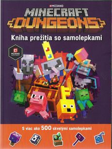 Minecraft Dungeons - Kniha přežití se samolepkami