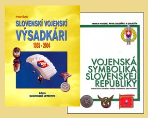 Slovenskí vojenskí výsadkári 1939-2004 + vojenská symbolika slovenskej republiky