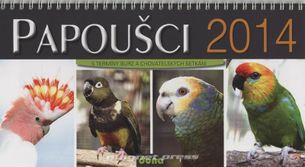 Papoušci 2014 - stolový kalendár