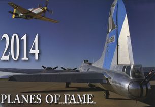 Planes of fame 2014 - nastenný kalendár