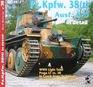 Pz. Kpfw. 38(t) Ausf. A-D in detail﻿