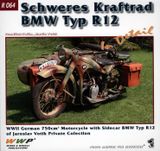 Schweres Kraftrad BMW typ R12 - in detail