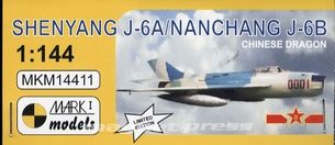 Shenyang J-6A/Nanchang J-6B - chinese dragon ( mierka 1/144 )