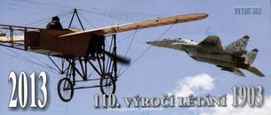 110. výročí létání 1903 - stolový letecký kalendár