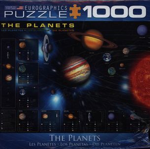 Puzzle 1000: Planéty (The Planets)
