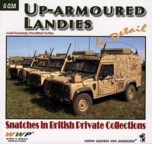 Up-armoured Landies in detail