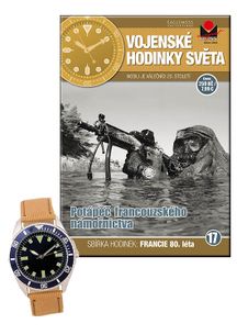 Vojenské hodinky světa č.17 - Potápěč francouzského námořnictva, 80. léta 20. století