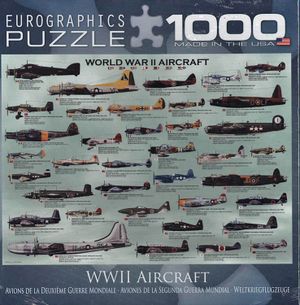 Puzzle 1000: Lietadlá II. svetovej vojny (WWII Aircraft)
