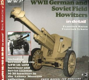 WWII German and Soviet field Howitzers in detail