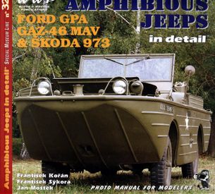 Amphibious jeeps in detail - ford gpa, gaz-46 mav, Škoda 973